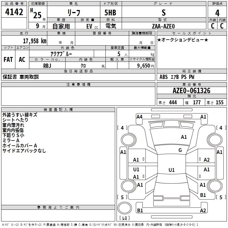 NISSAN LEAF