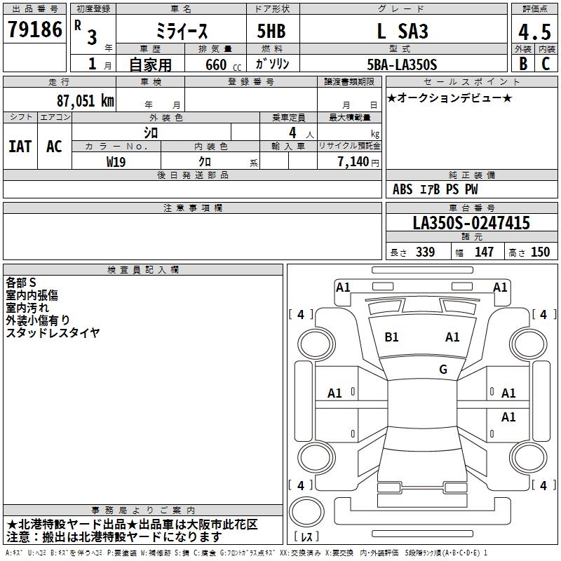 DAIHATSU MIRA E:S