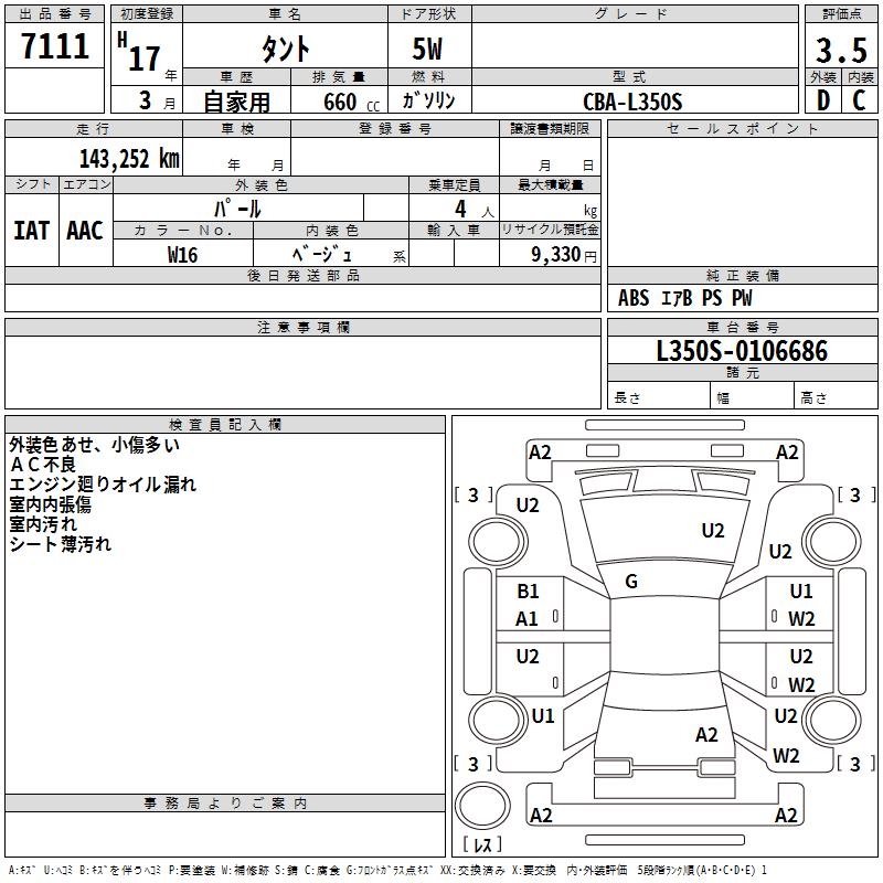 DAIHATSU TANTO