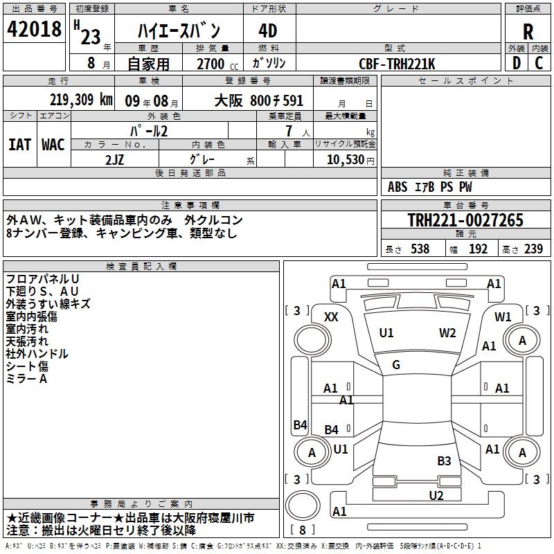 TOYOTA REGIUS ACE