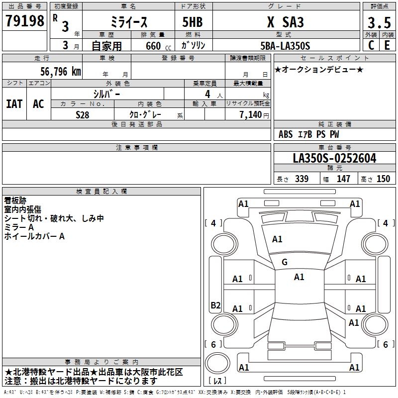 DAIHATSU MIRA E:S