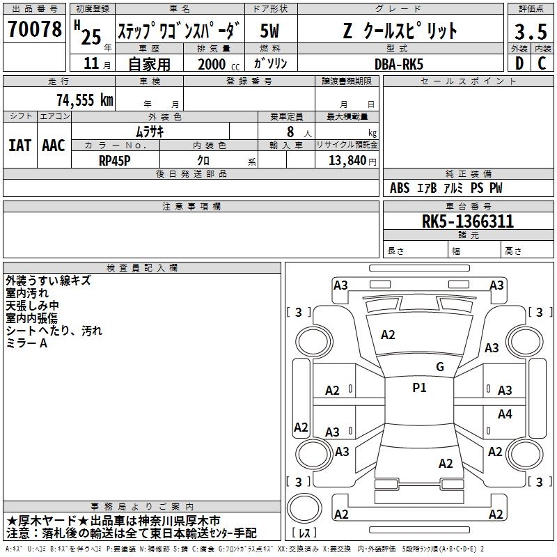 HONDA STEPWGN
