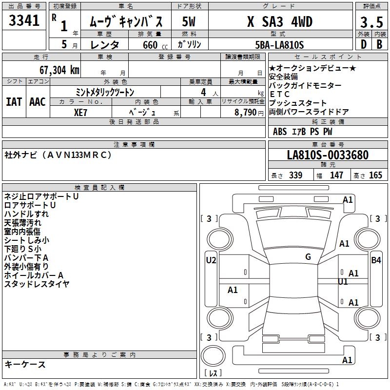 DAIHATSU MOVE CANBUS