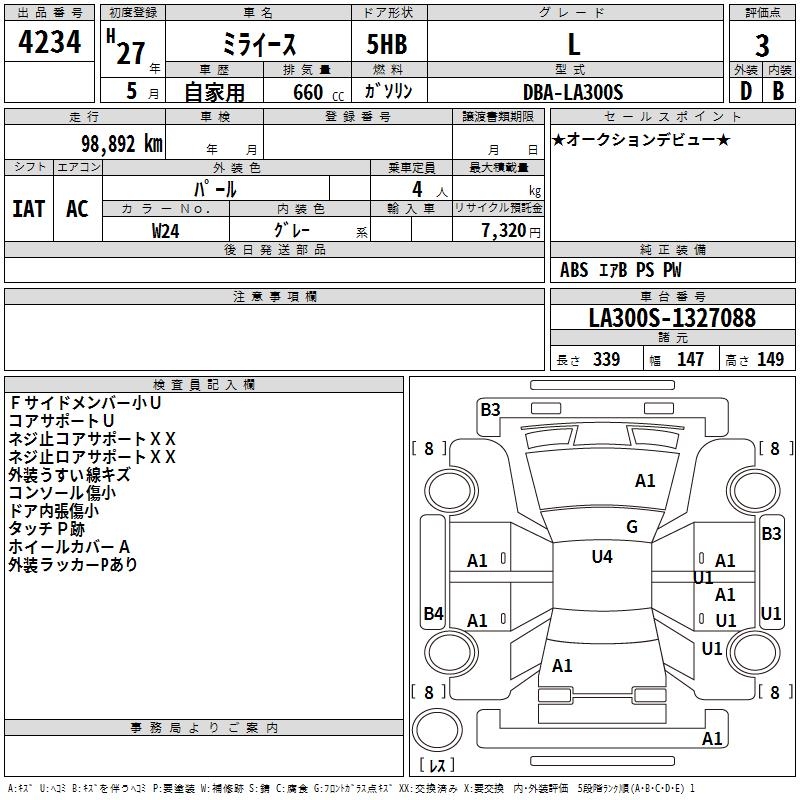 DAIHATSU MIRA E:S