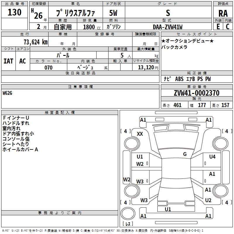 TOYOTA PRIUS ALPHA