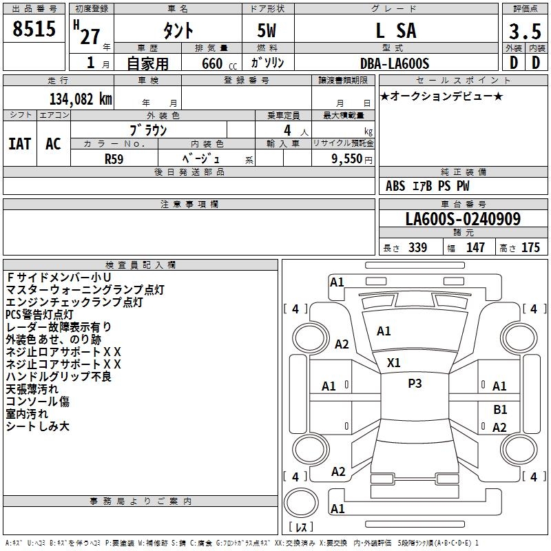 DAIHATSU TANTO