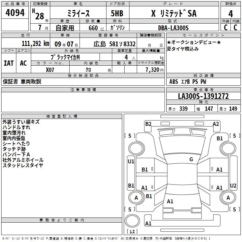 DAIHATSU MIRA E:S