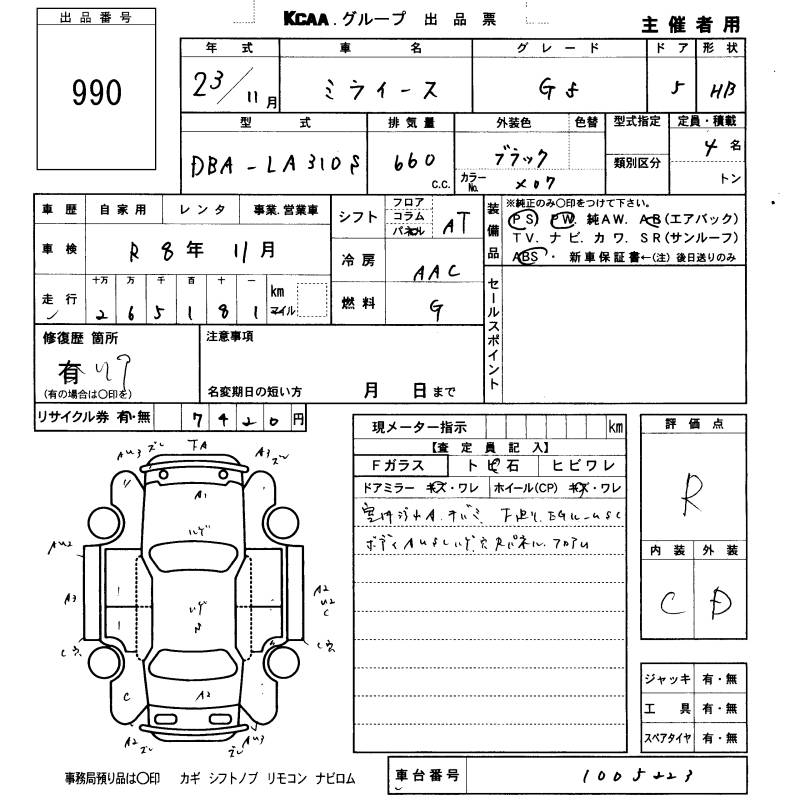 DAIHATSU MIRA E:S