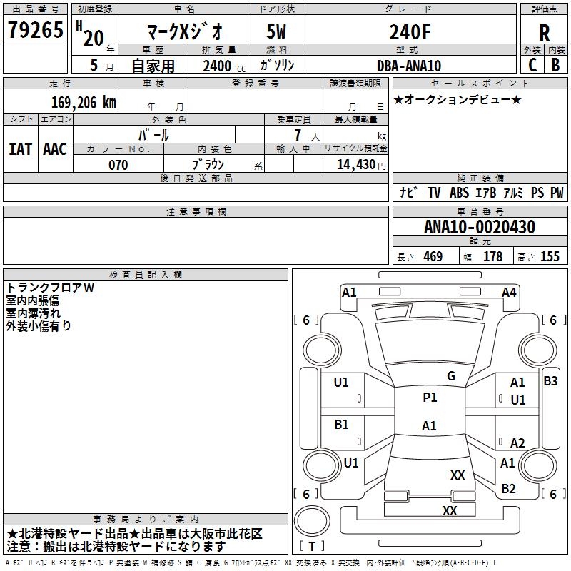 TOYOTA MARK X ZIO