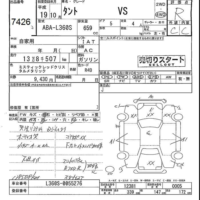 DAIHATSU TANTO