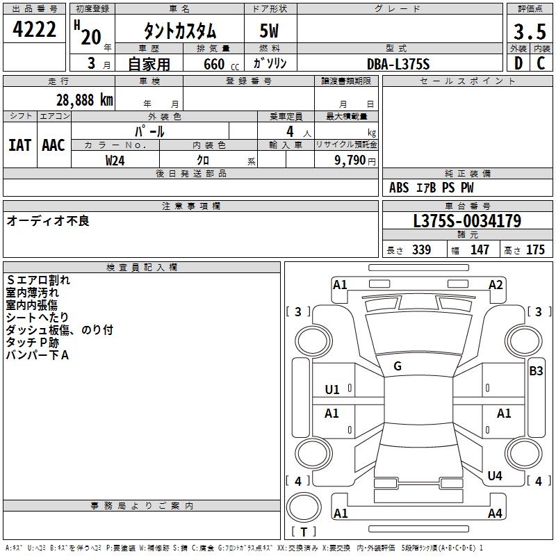 DAIHATSU TANTO