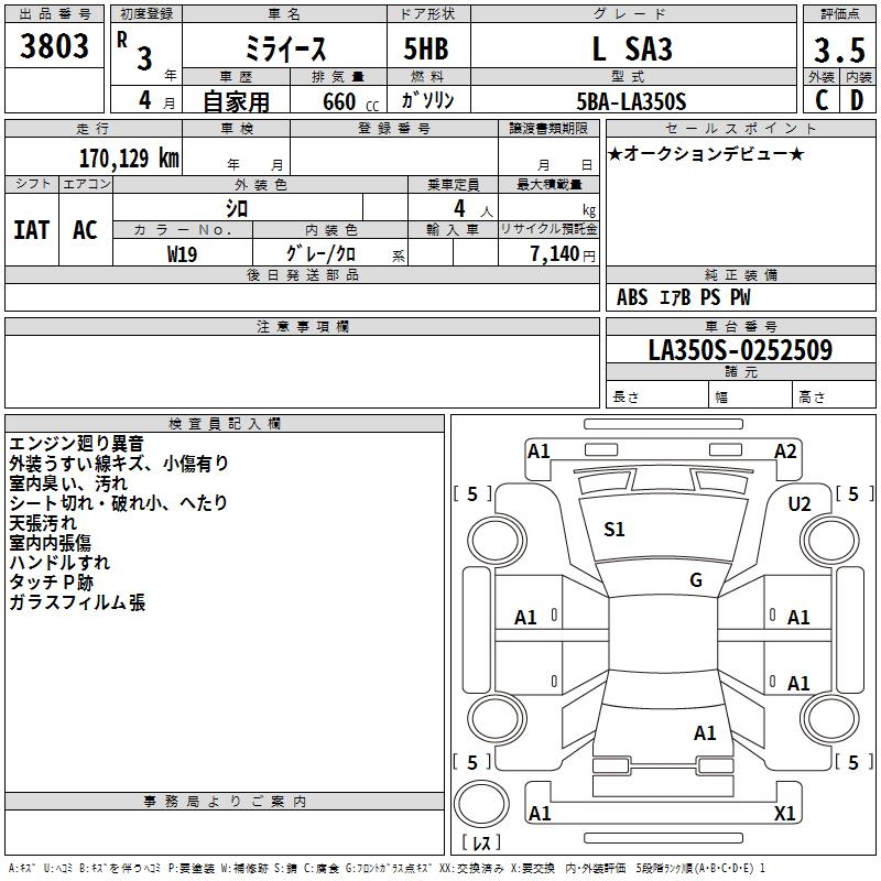 DAIHATSU MIRA E:S