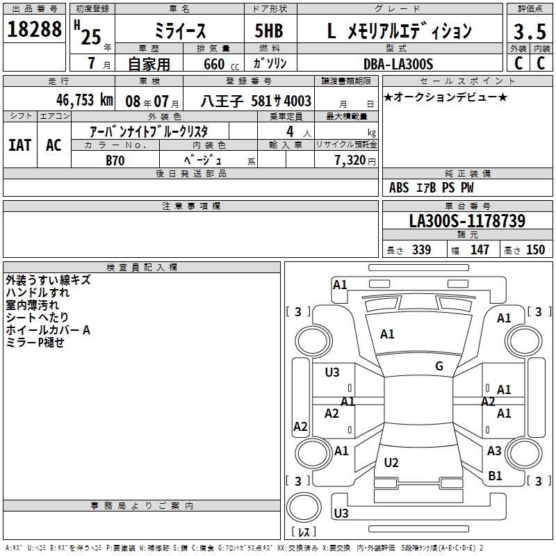 DAIHATSU MIRA E:S