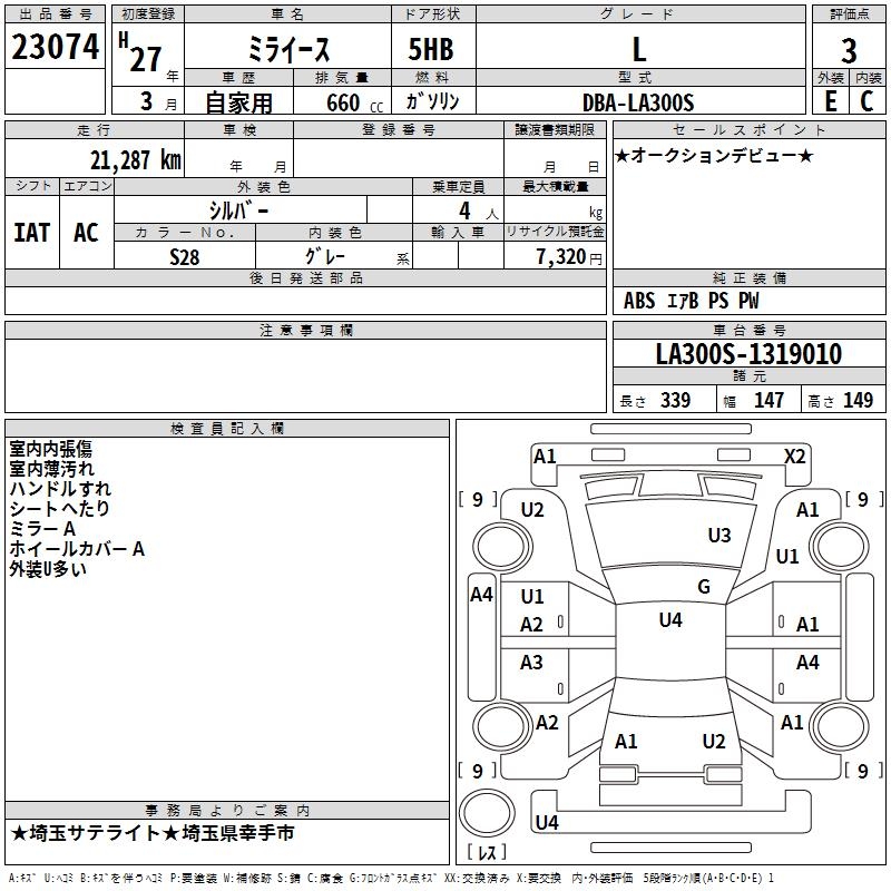 DAIHATSU MIRA E:S
