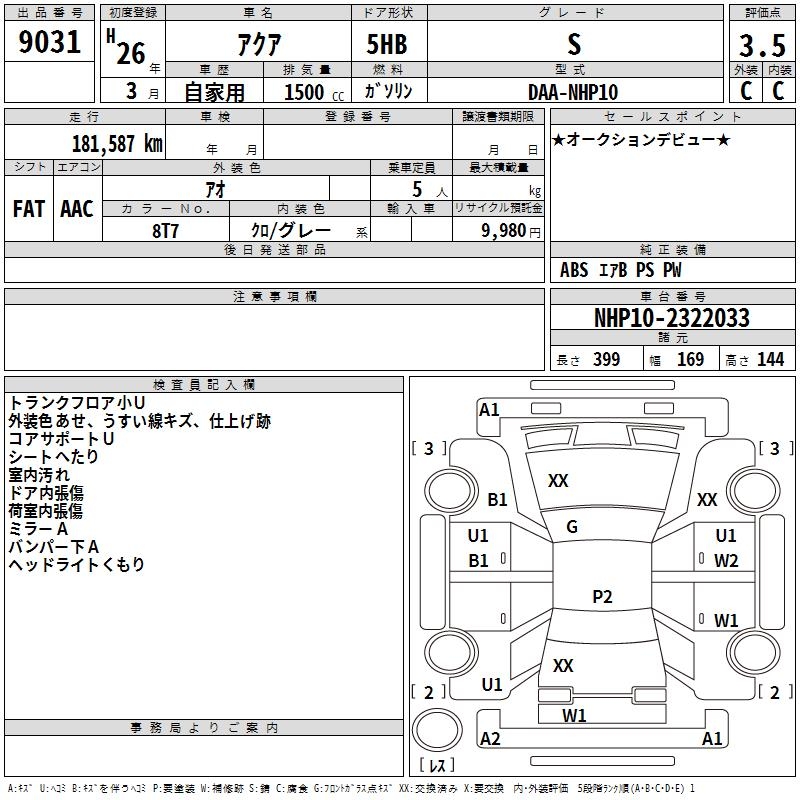 TOYOTA AQUA
