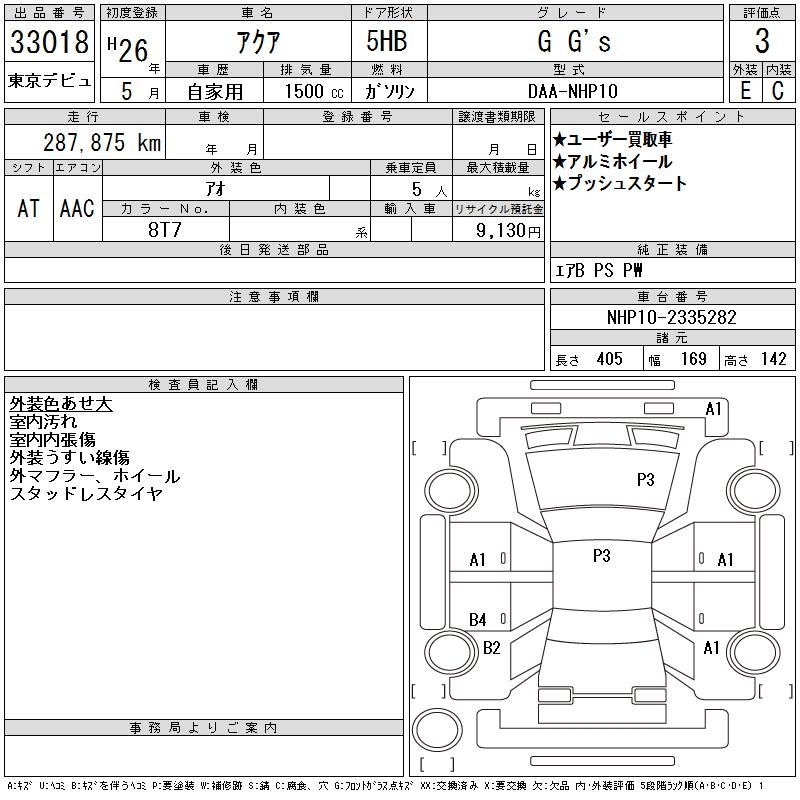 TOYOTA AQUA