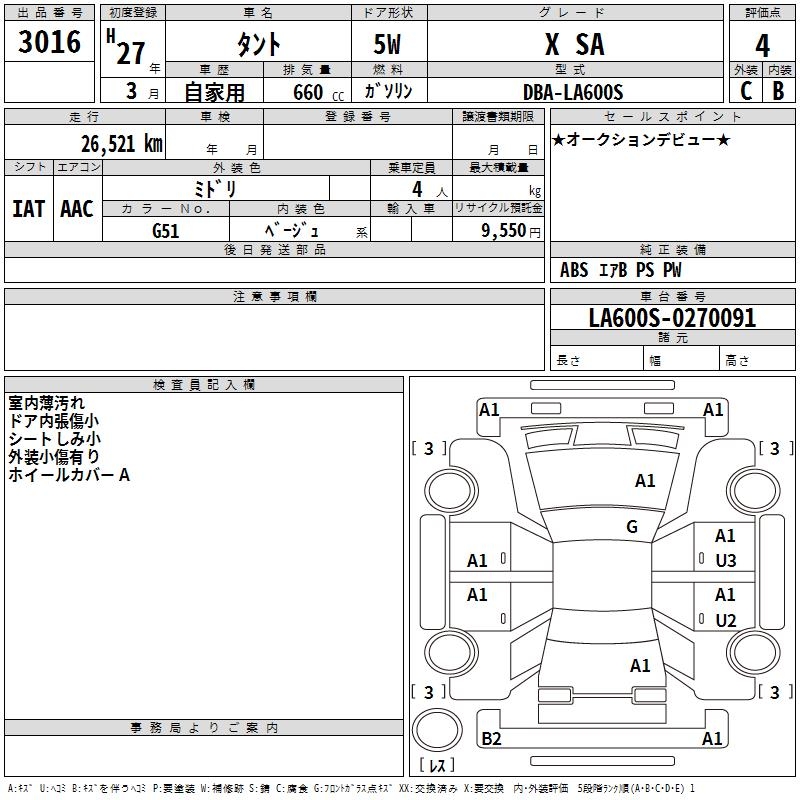 DAIHATSU TANTO