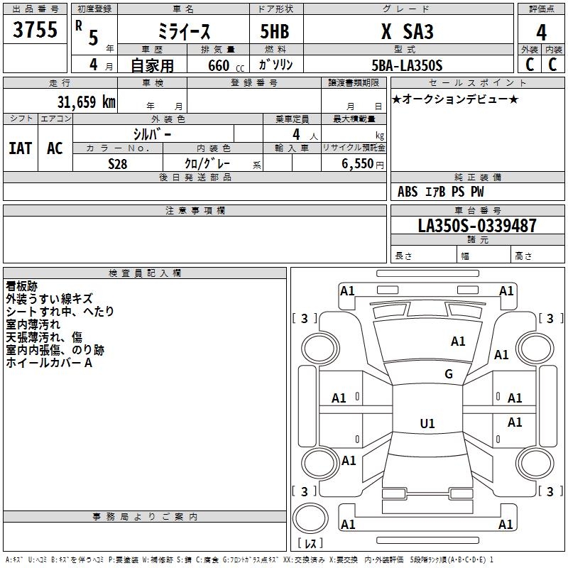 DAIHATSU MIRA E:S