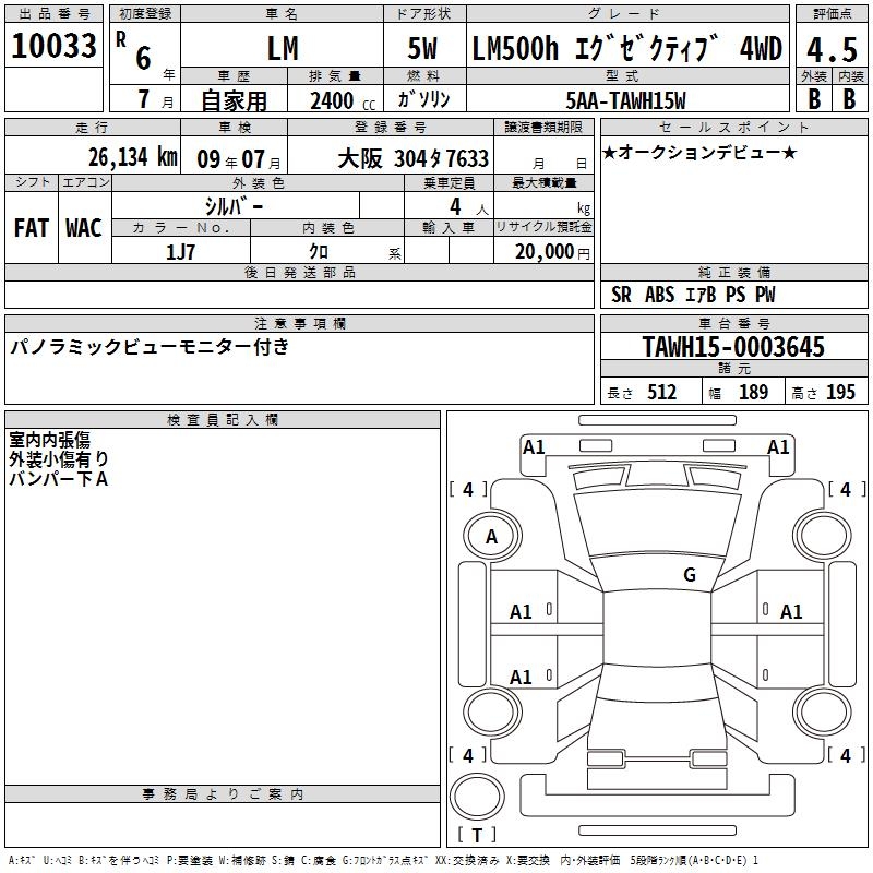 LEXUS LM500H