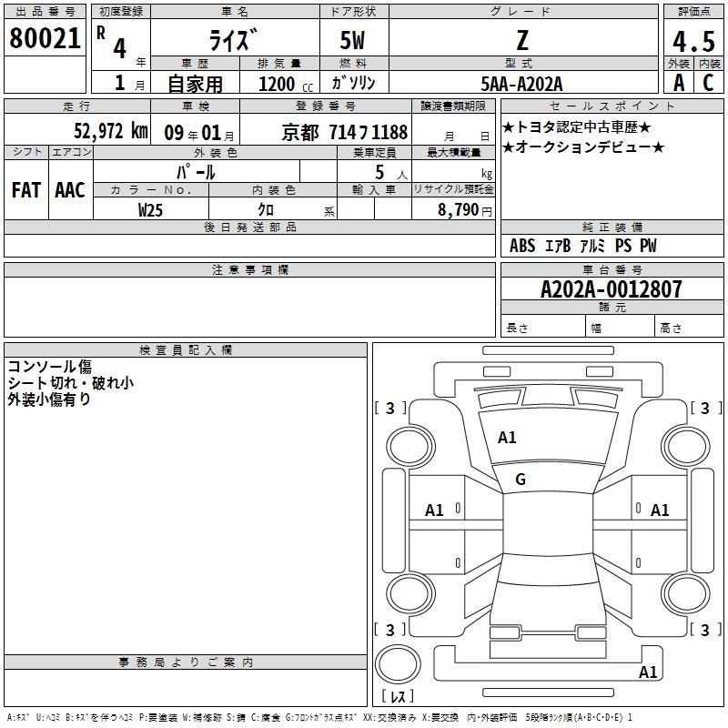 TOYOTA RAIZE