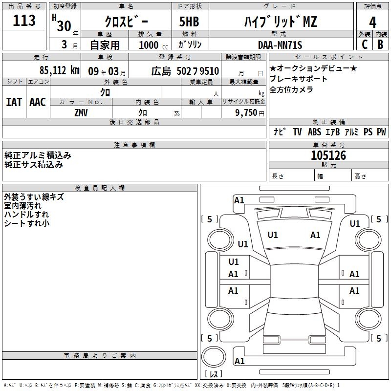 SUZUKI XBEE