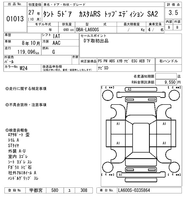 DAIHATSU TANTO