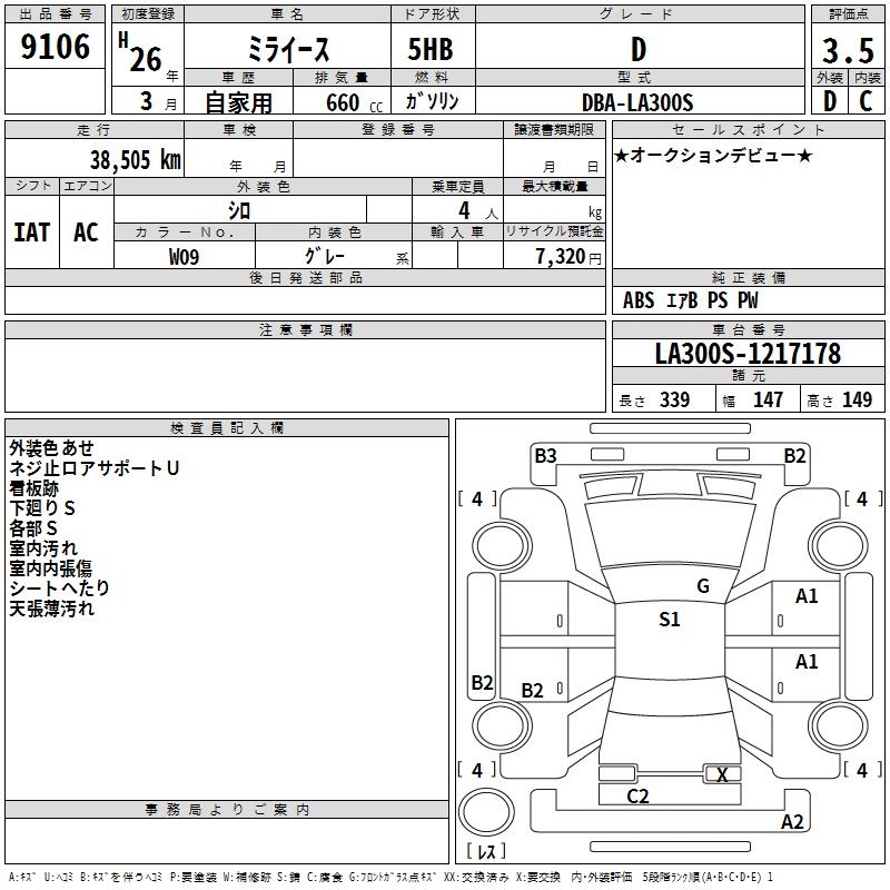 DAIHATSU MIRA E:S