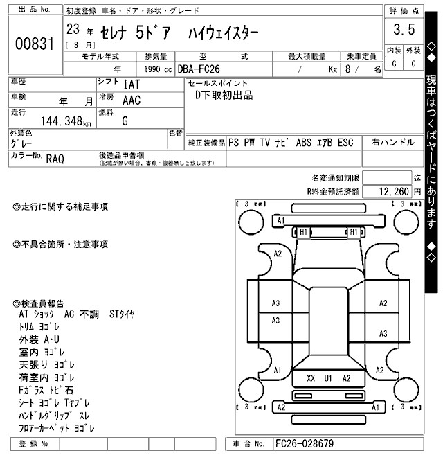 NISSAN SERENA