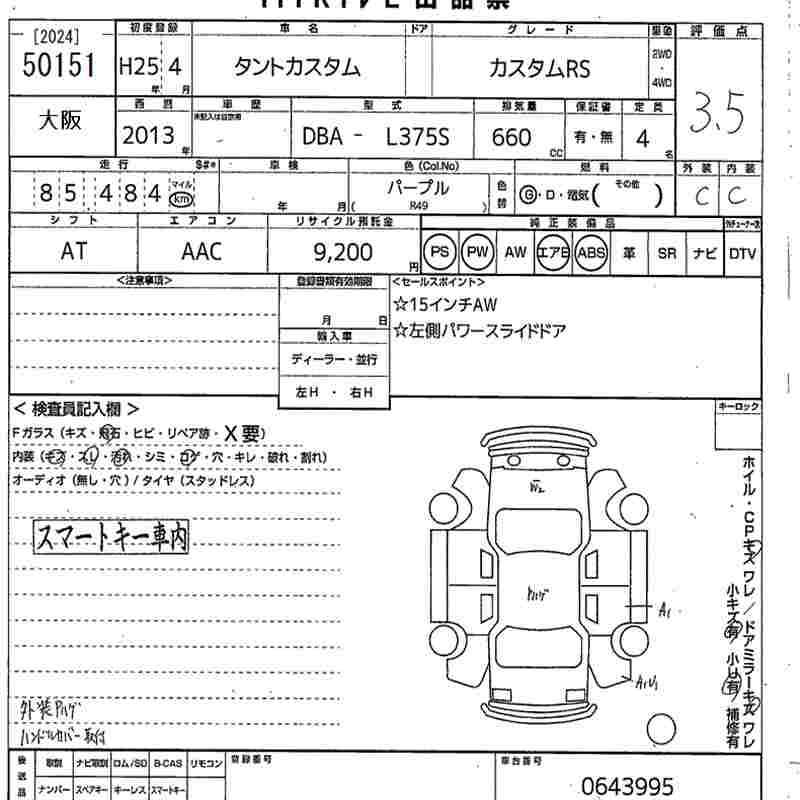 DAIHATSU TANTO