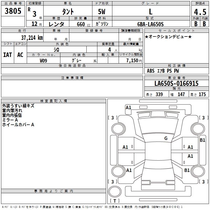 DAIHATSU TANTO