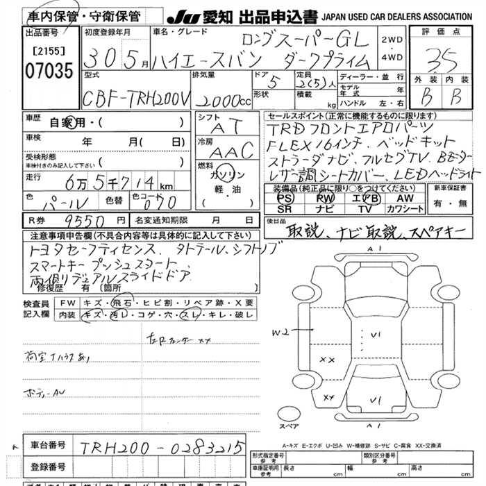 TOYOTA REGIUS ACE