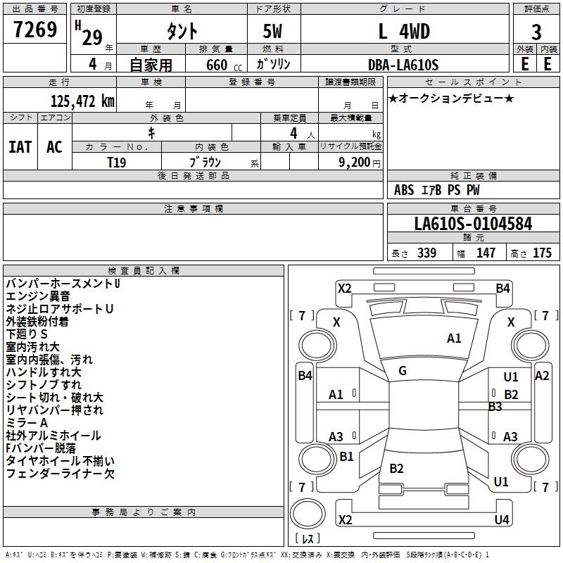 DAIHATSU TANTO