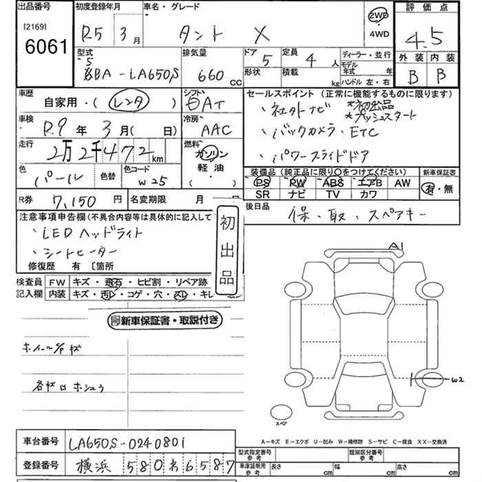 DAIHATSU TANTO