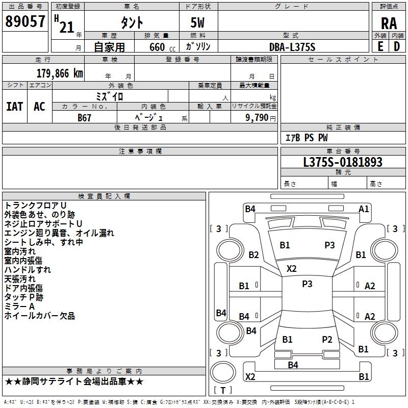 DAIHATSU TANTO