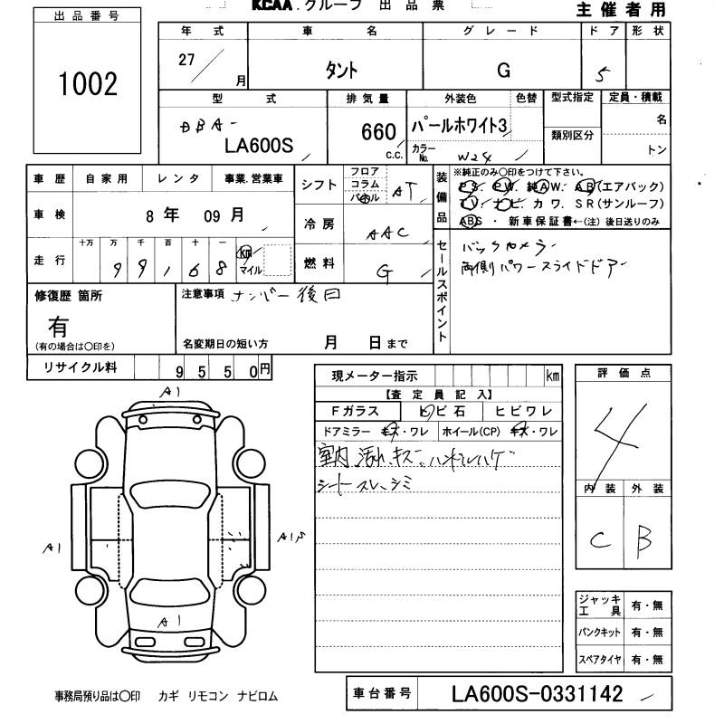 DAIHATSU TANTO