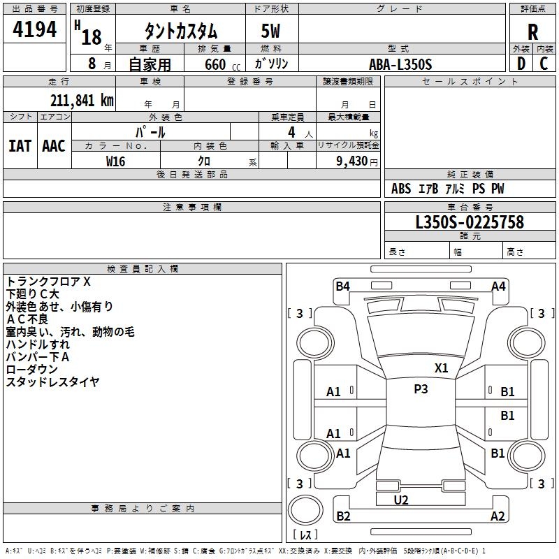 DAIHATSU TANTO