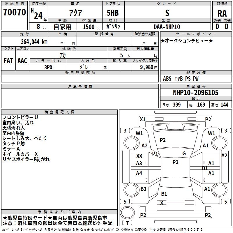 TOYOTA AQUA