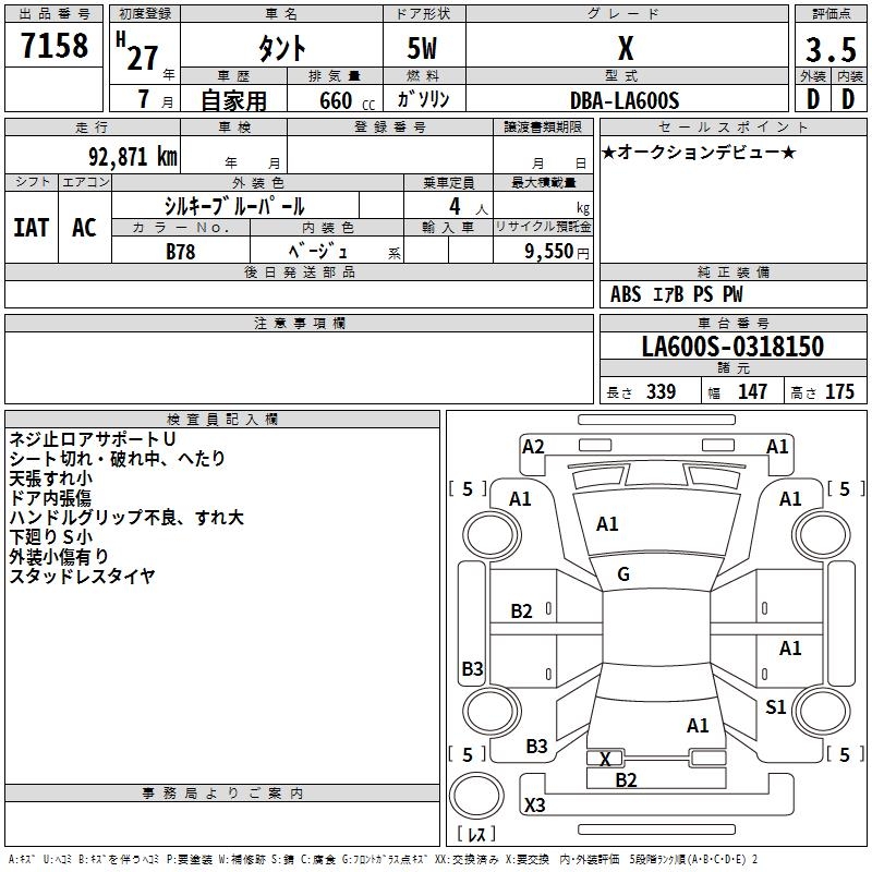 DAIHATSU TANTO