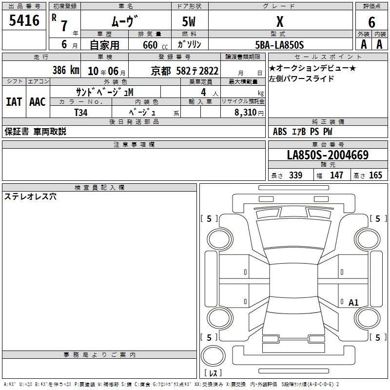 DAIHATSU MOVE