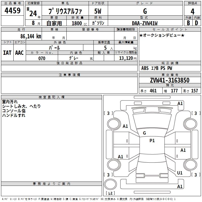 TOYOTA PRIUS ALPHA