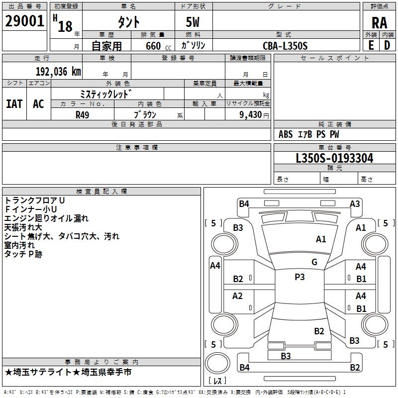 DAIHATSU TANTO