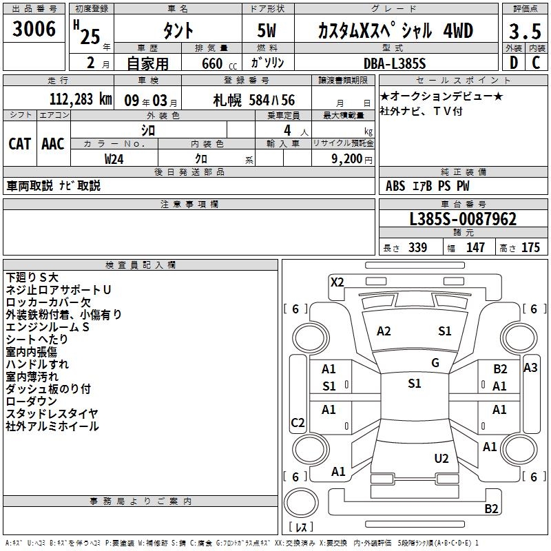 DAIHATSU TANTO