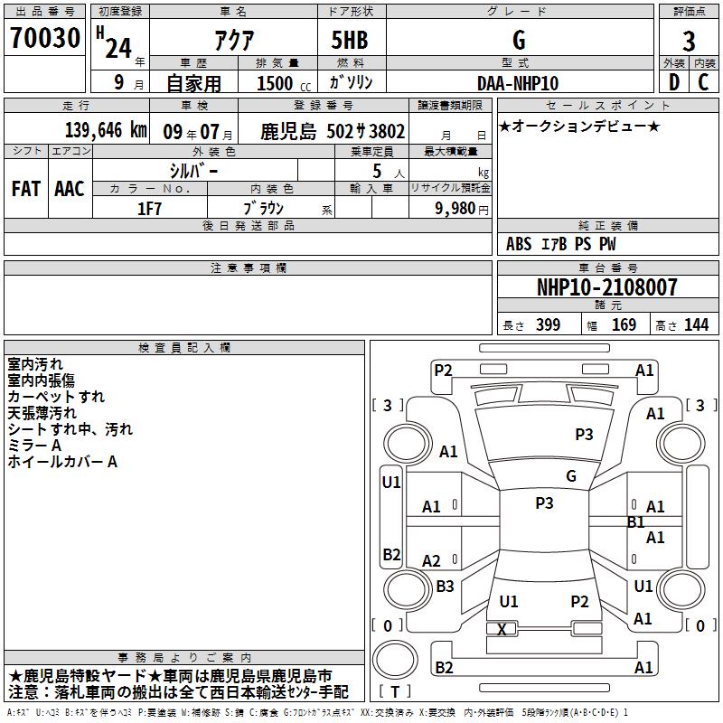 TOYOTA AQUA