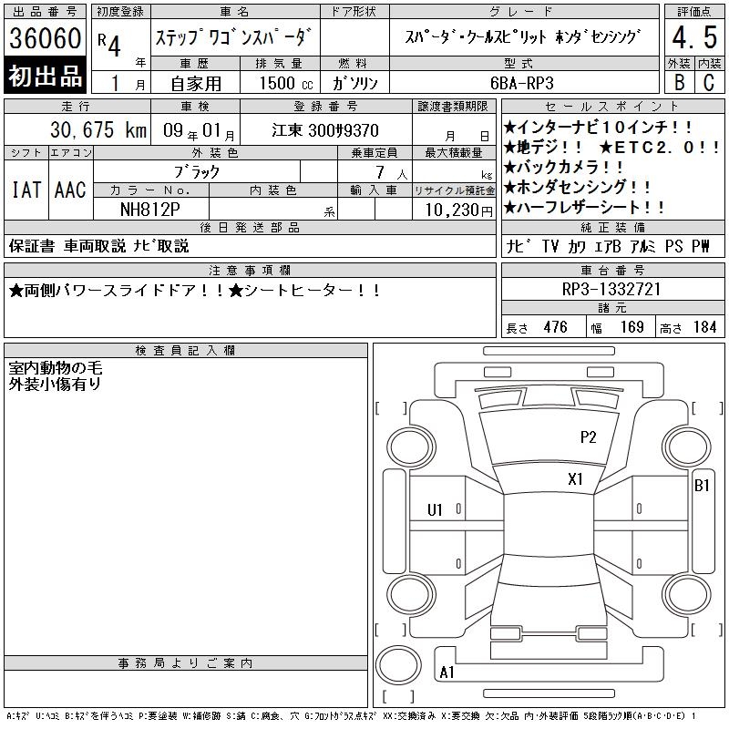 HONDA STEPWGN