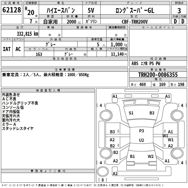 TOYOTA REGIUS ACE