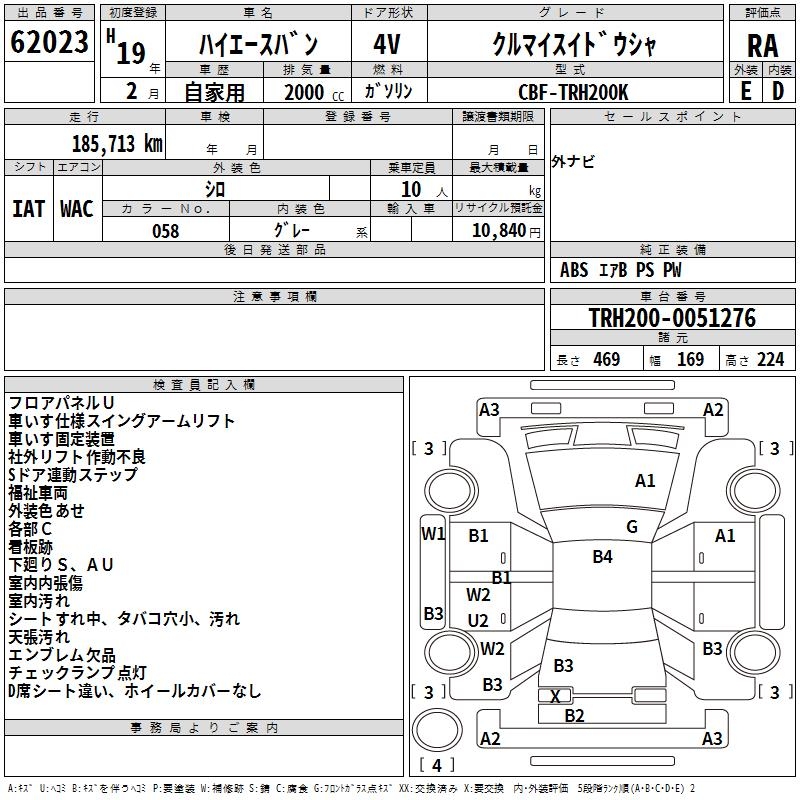 TOYOTA REGIUS ACE