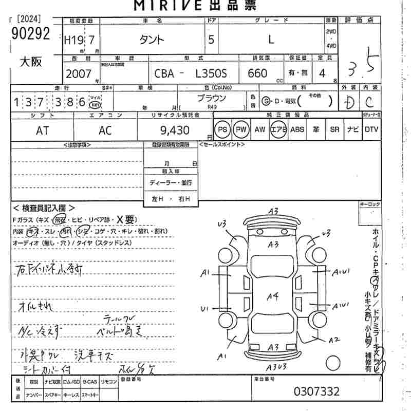 DAIHATSU TANTO