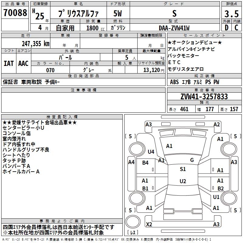 TOYOTA PRIUS ALPHA