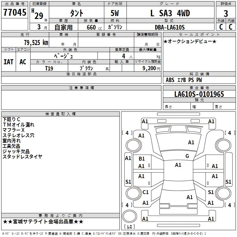 DAIHATSU TANTO