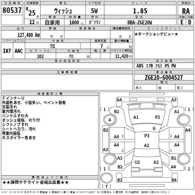 TOYOTA WISH